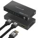 HDMI 1x2 Splitter (8K@60Hz) in Metal Casing w/ EDID Control (Copy/Auto/Downscaler)